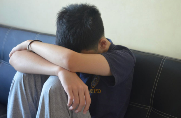 Adolescente triste