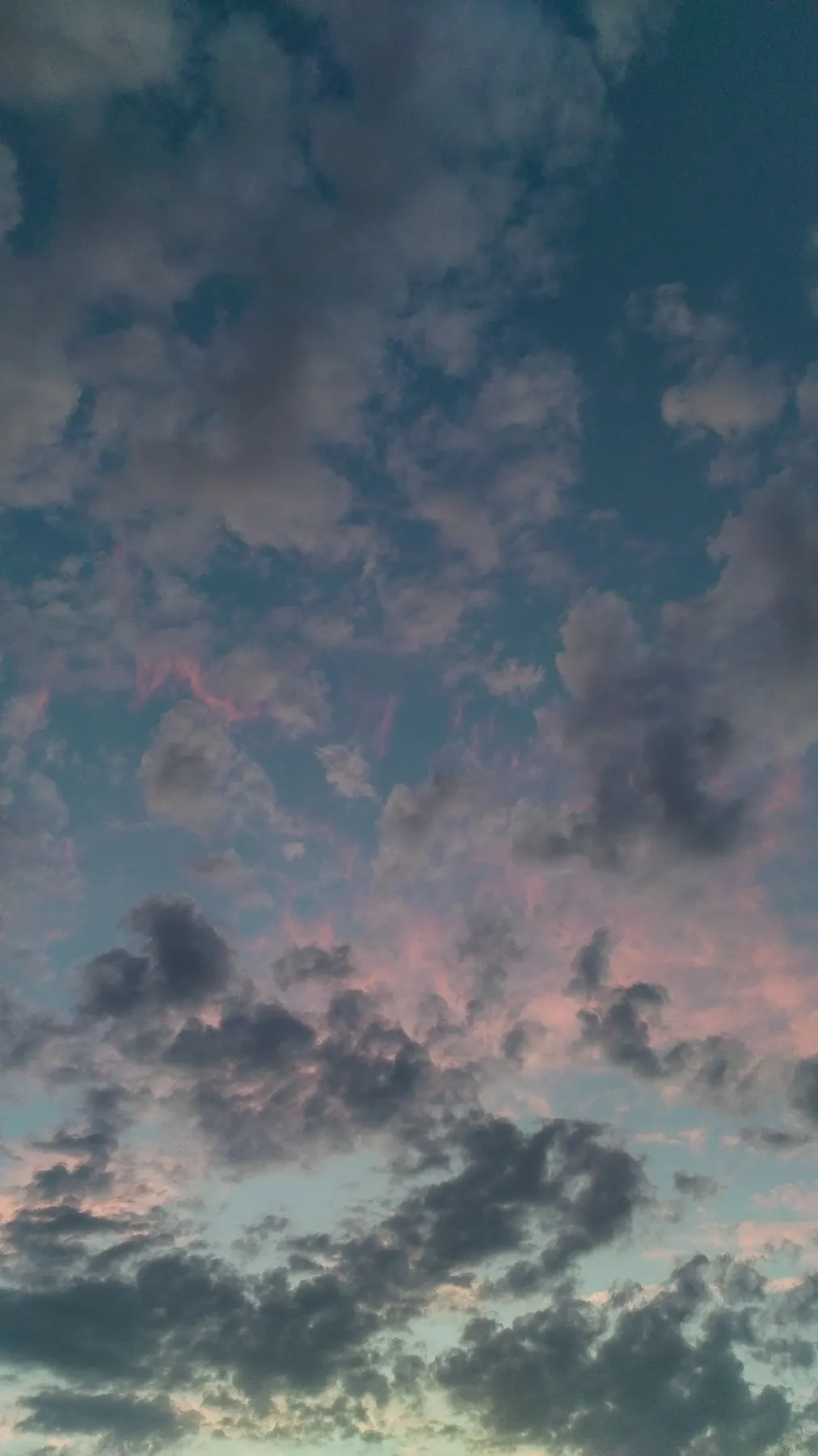 Nubes altas en un cielo azul