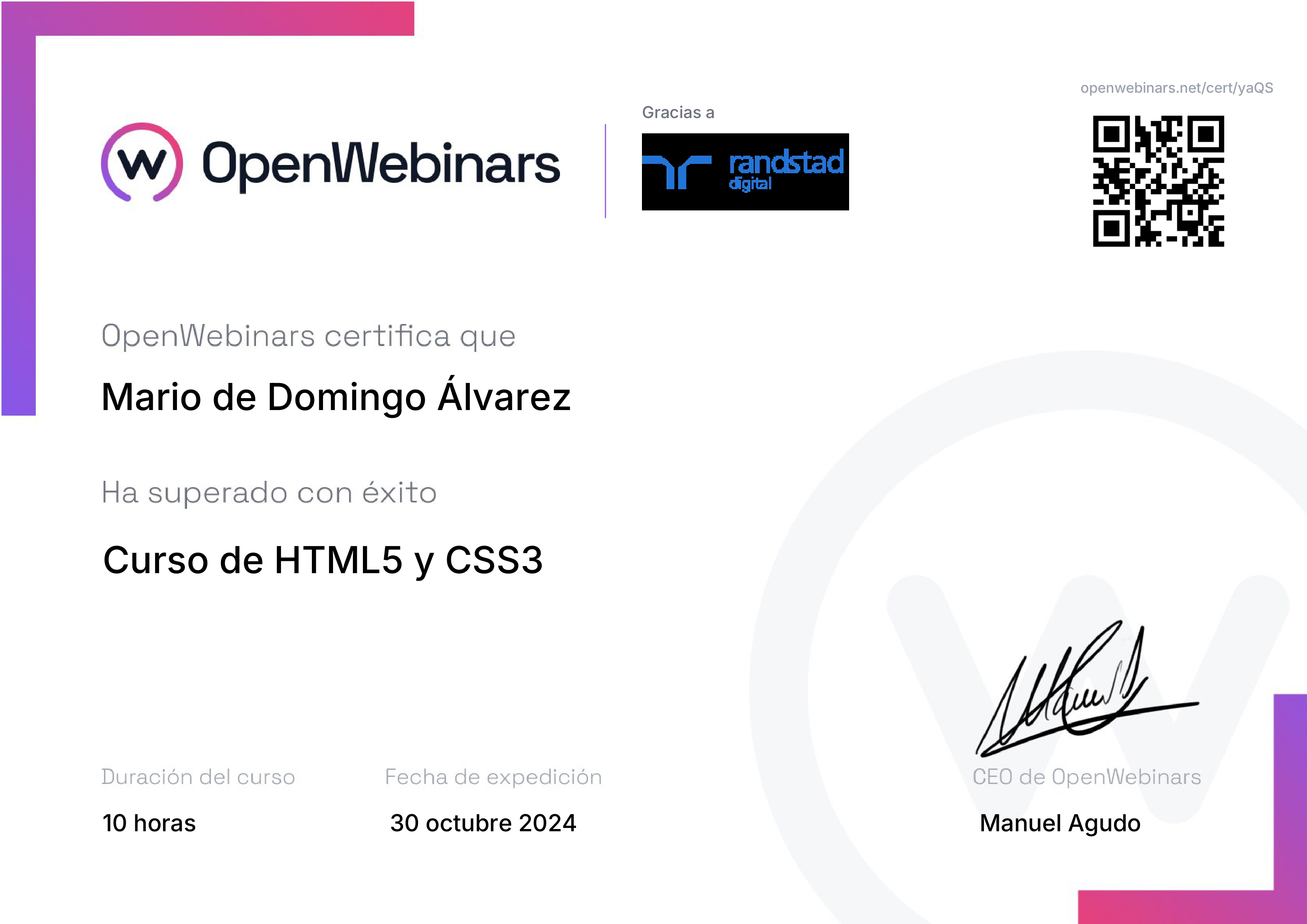 Curso html y css